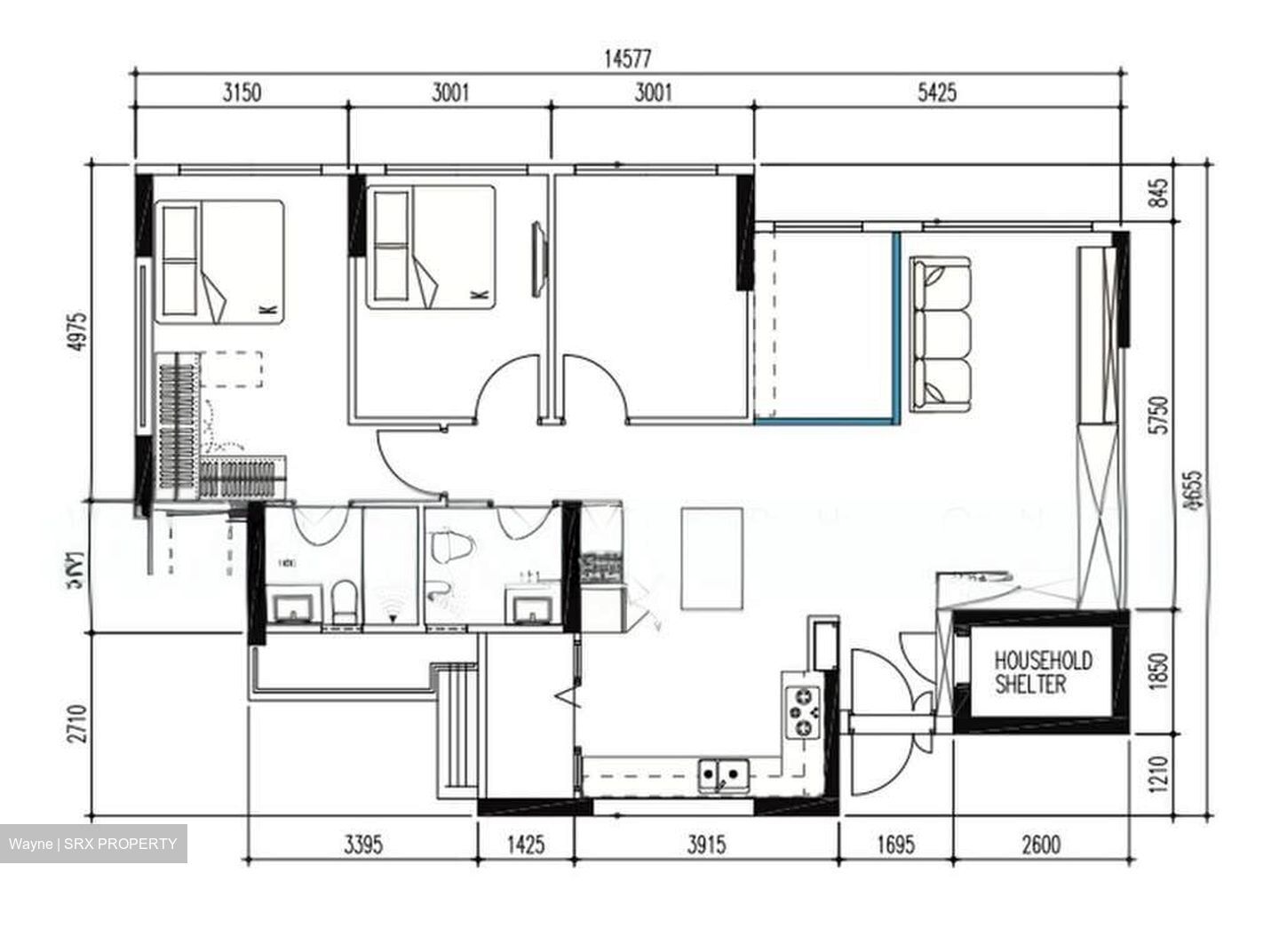 Blk 128C Eastcrown @ Canberra (Sembawang), HDB 5 Rooms #603197421